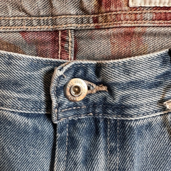 Ag Adriano Goldschmied Blue Straight Leg Jeans - Picture 7 of 11